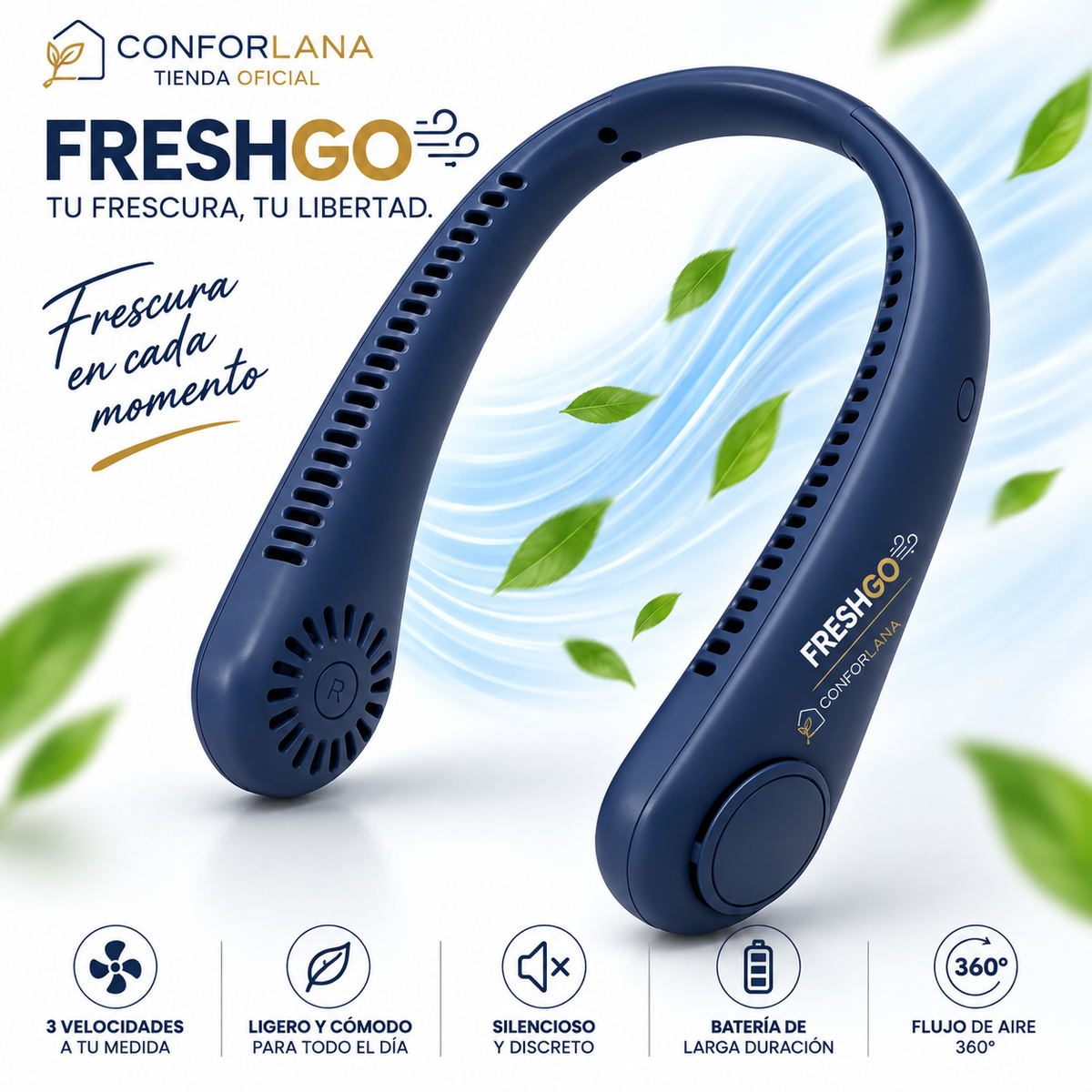 FreshGo Frescura sin manos, Libertad sin límites.