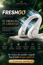 FreshGo Frescura sin manos, Libertad sin límites.