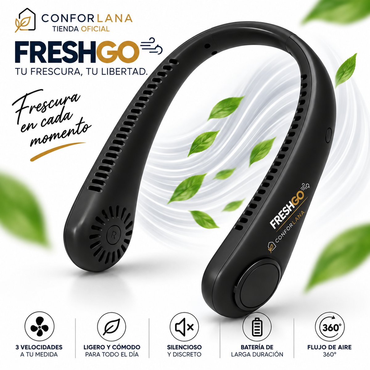FreshGo Frescura sin manos, Libertad sin límites.