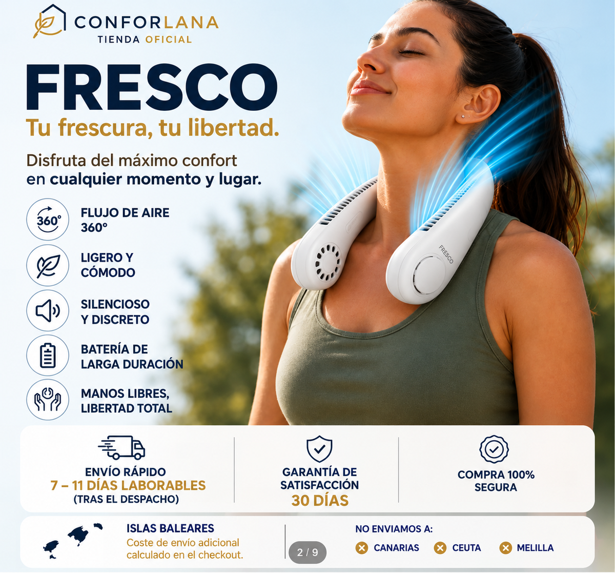 FreshGo Frescura sin manos, Libertad sin límites.