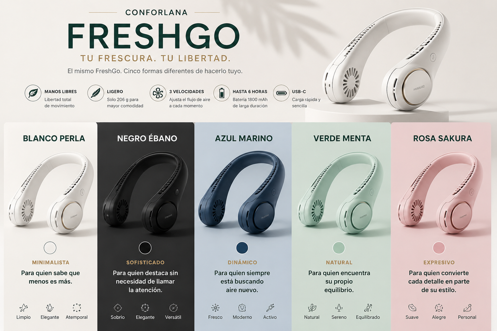 FreshGo Frescura sin manos, Libertad sin límites.