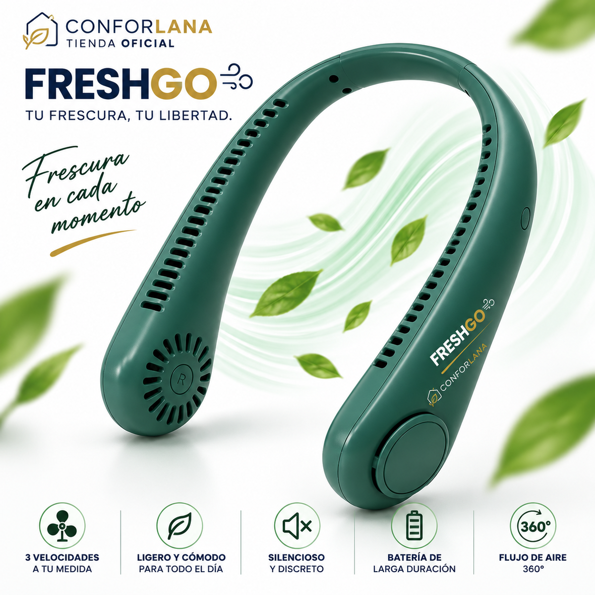 FreshGo Frescura sin manos, Libertad sin límites.